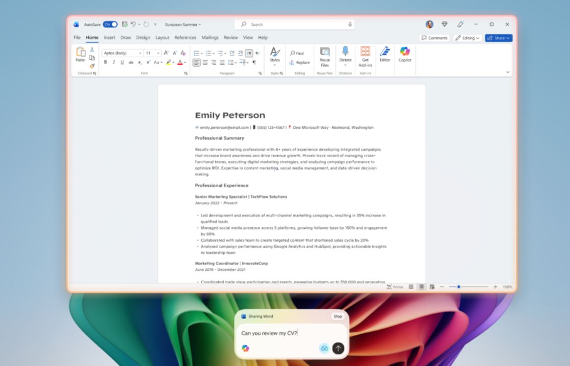 Copilot Vision в Windows теперь можно использовать с текстовым вводом - 2