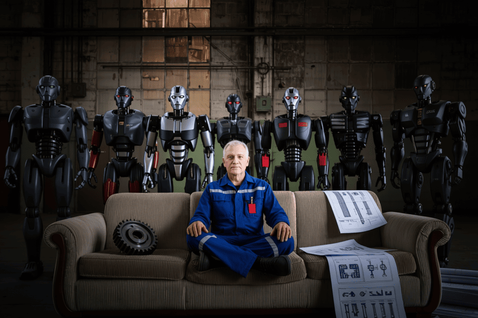 Робот-слесарь идеальнее человека - 1