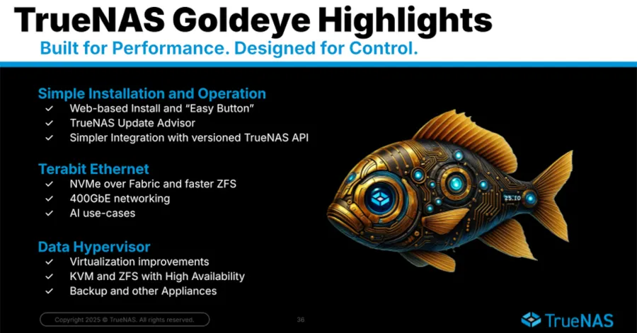 Вышла TrueNAS 25.10 (Goldeye) — проект Open Source NAS - 1