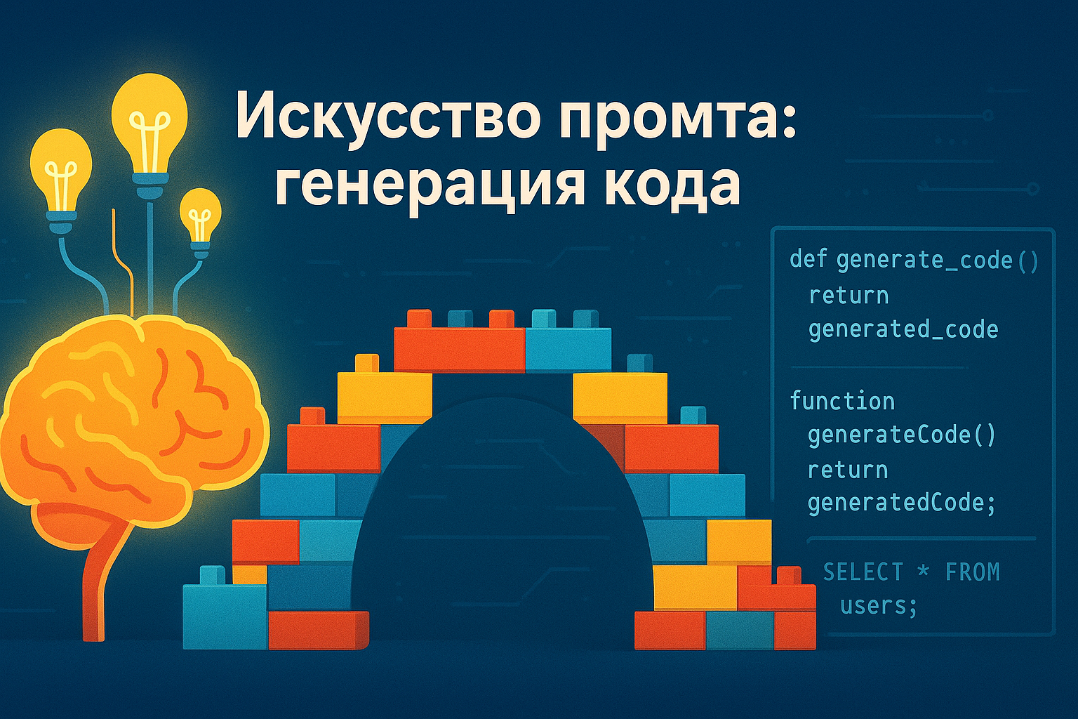 Как писать промты для генерации кода: примеры для Python, JS и SQL - 1 Как писать промты для генерации кода: примеры для Python, JS и SQL - 1