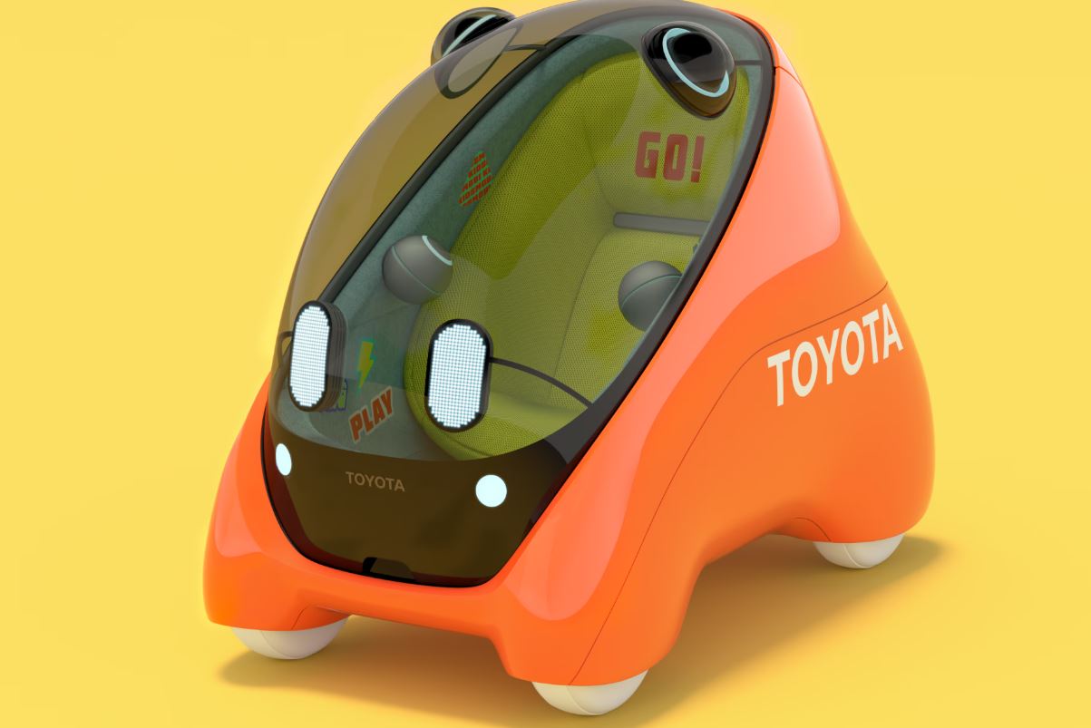 Toyota представила концепт детского электромобиля Mobi - 1 Toyota представила концепт детского электромобиля Mobi - 1