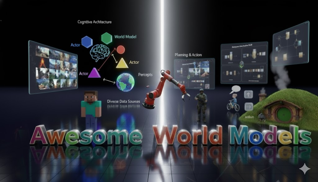 На GitHub появился крупнейший репозиторий о World Models - 1 На GitHub появился крупнейший репозиторий о World Models - 1