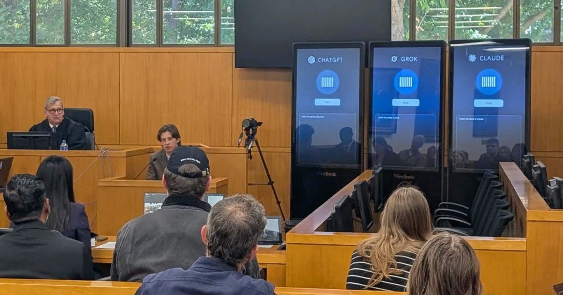 В Университете Северной Каролины прошёл имитационный суд, где в роли присяжных выступили ChatGPT, Grok и Claude - 1
