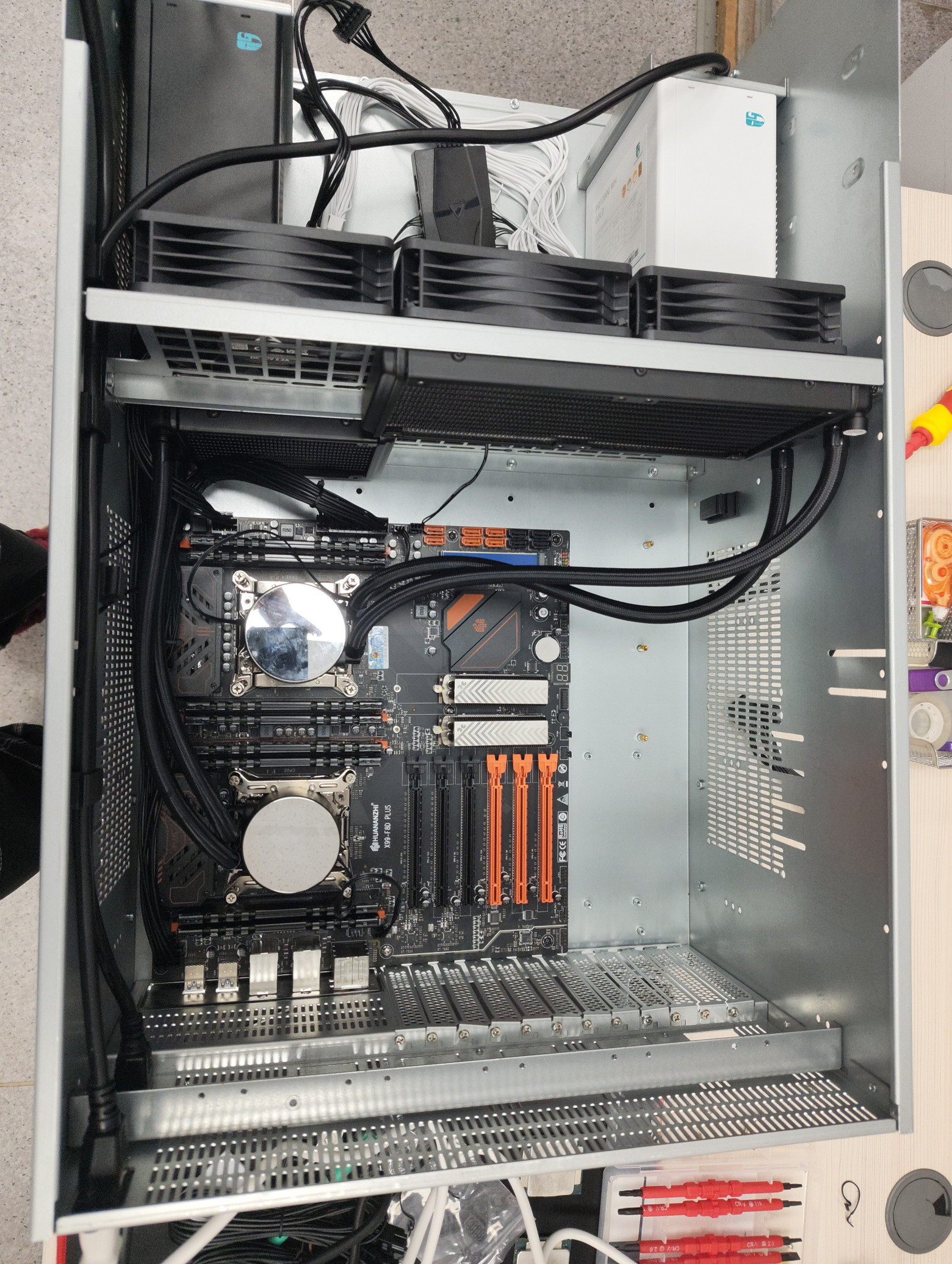 Установка охлаждения.