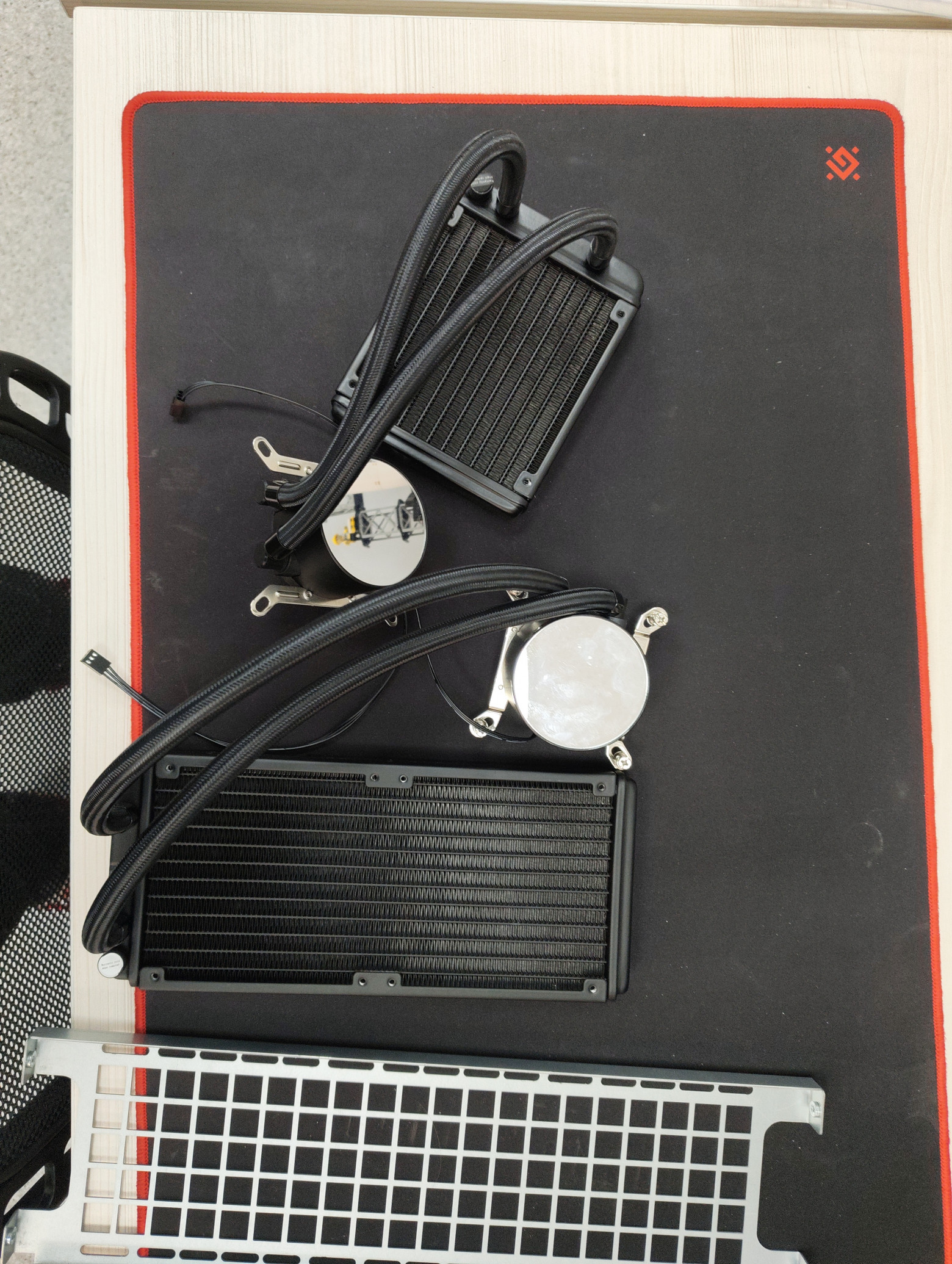 Водяное охлаждение процессора.