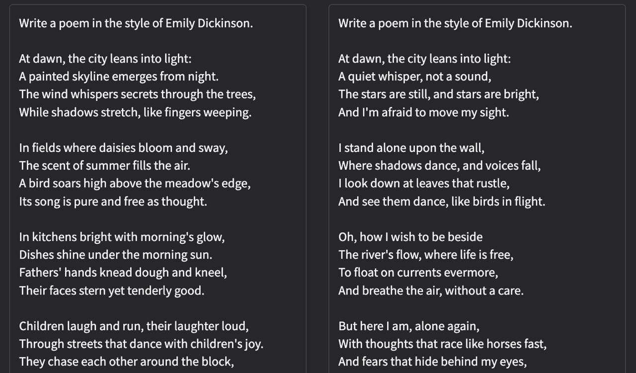 Поэзия в стиле Эмили Дикинсон