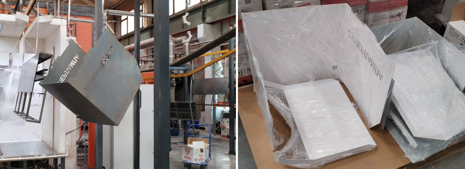 Рис. 16 — Порошковая окраска делается быстро и недорого, а выглядит прекрасно