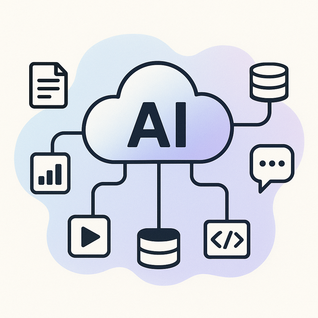 Не вы где-то сбоку встраиваете AI, а AI работает с вашими текущими системами