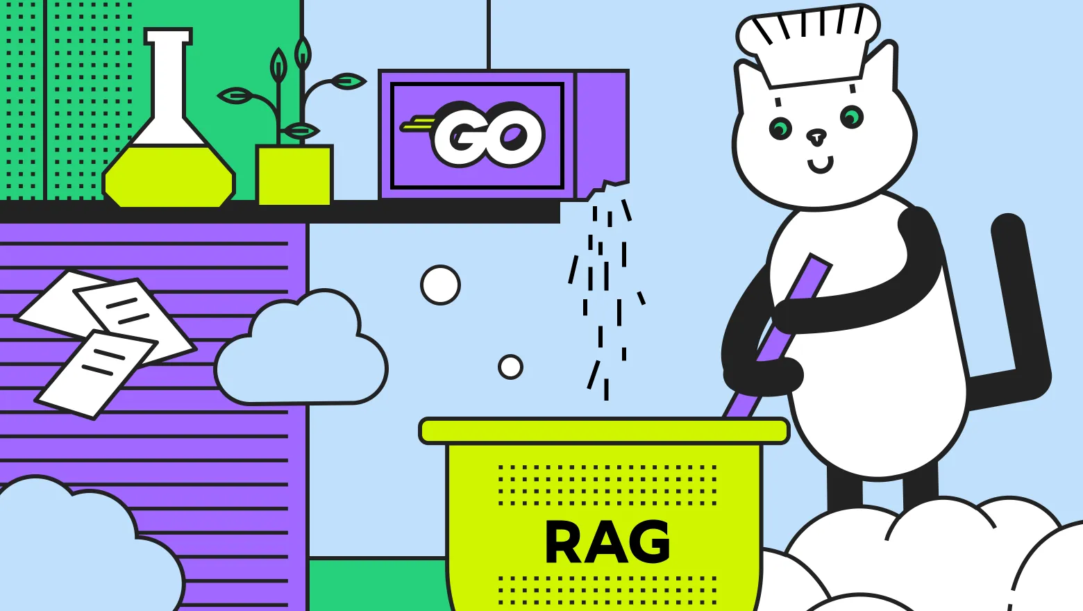 Когда RAG на Go свистнет: собираем прототип чата за вечер - 1 Когда RAG на Go свистнет: собираем прототип чата за вечер - 1