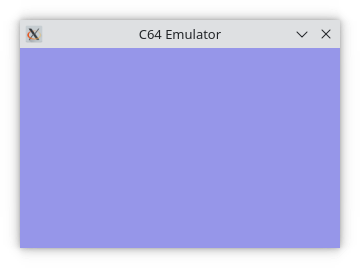 Первый признак того, что KERNAL ROM работает. Как-то работает...