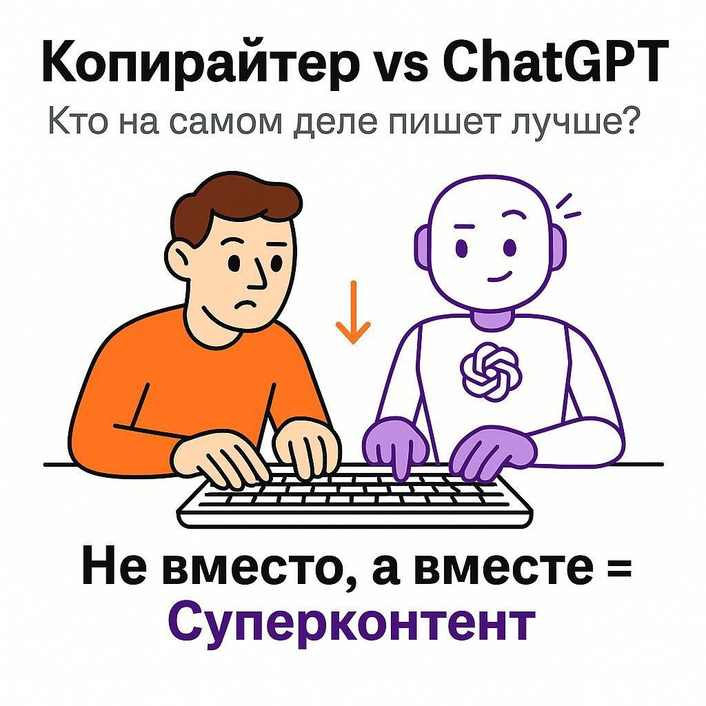 Не вместо, а вместе. Алгоритмы считывают данные, копирайтеры - смыслы.