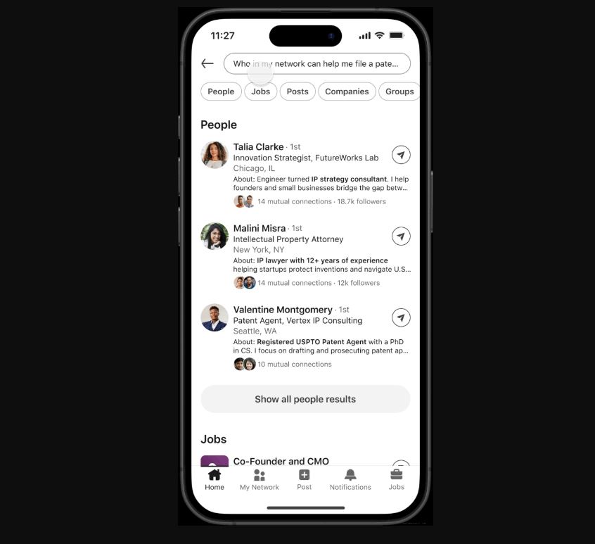 В LinkedIn упростили поиск людей с помощью ИИ - 2