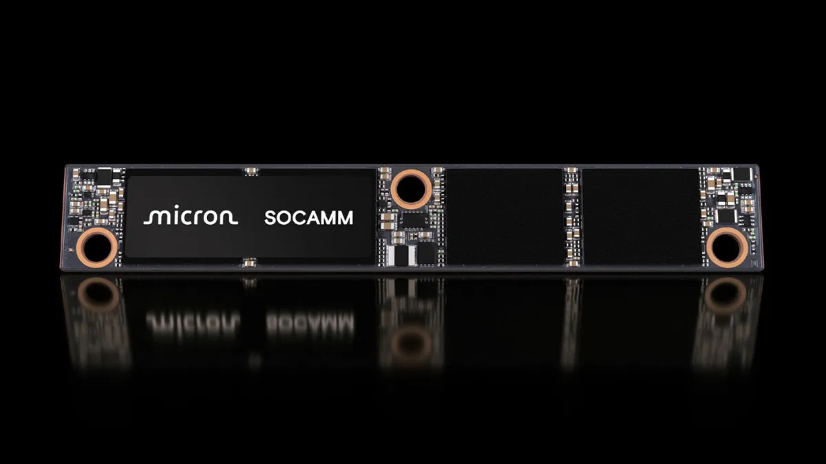 Модуль Micron SOCAMM2. Источник.