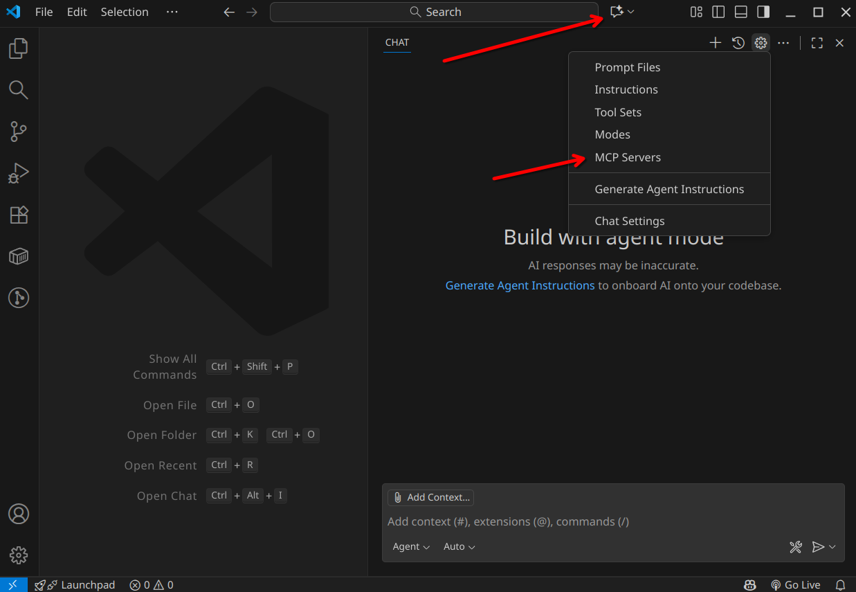 Чат с ИИ в VS Code