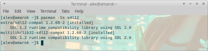Как видите, я использовал даже не саму 1.х версию а слой совместимости для более современного SDL2