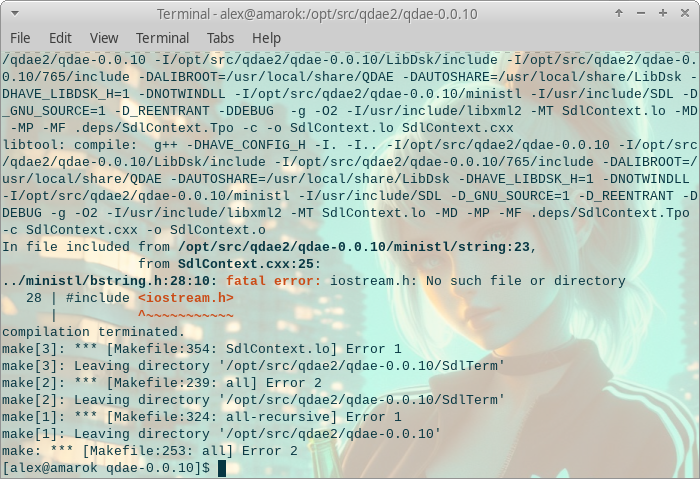 Вы правда думали, что код на C++ из 1996 года соберется в современном окружении?