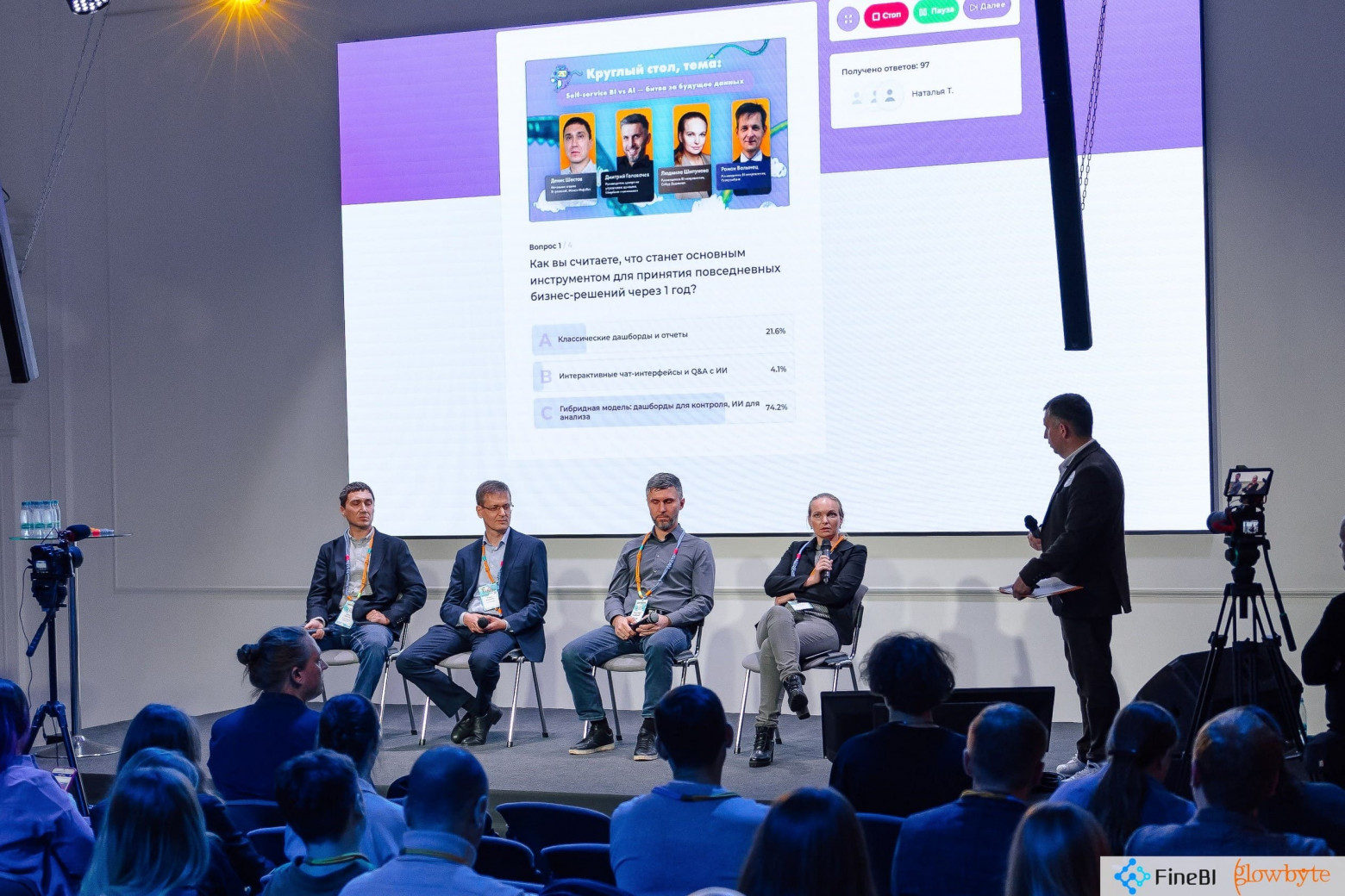 GlowByte провела FineDay — 2025: Self-Service BI vs AI