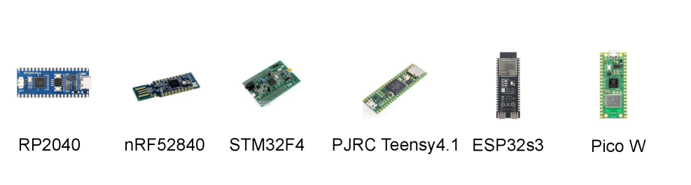 Шесть семейств микроконтроллеров, с которыми работал IoT‑MCP