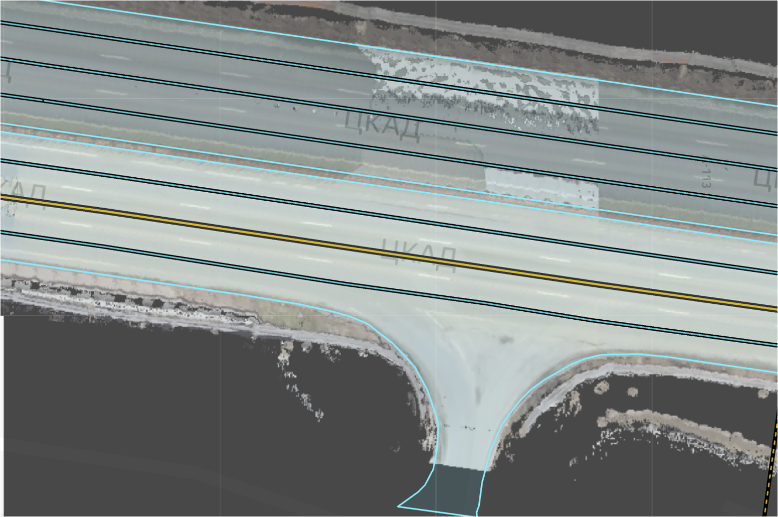 Карта, сгенерированная с помощью ML