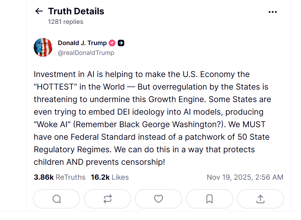 Белый дом сдаёт позиции? США переходят к десяткам разных законов об ИИ - 2