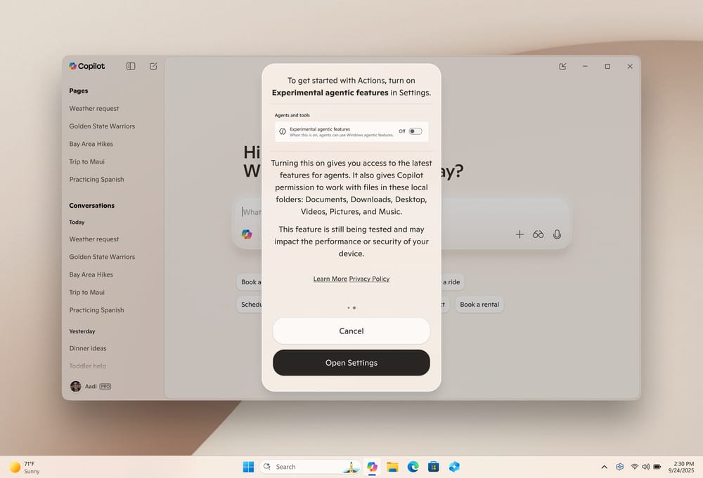 Microsoft: работа ИИ-функции Copilot в Windows сопряжена с рисками кражи данных - 1