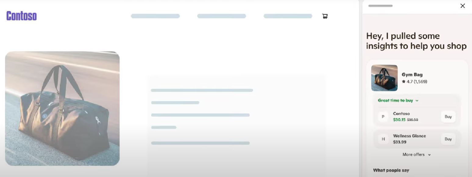 Microsoft представила шопинг с Copilot в Edge - 1