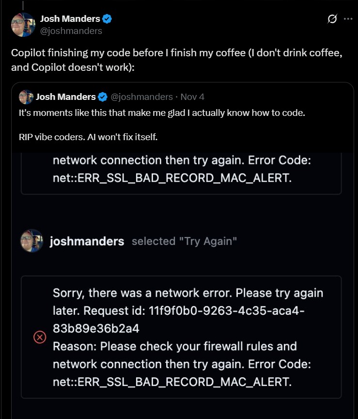Microsoft заявила, что Copilot пишет код быстрее, чем люди пьют кофе. Разработчики комментарий не оценили - 5