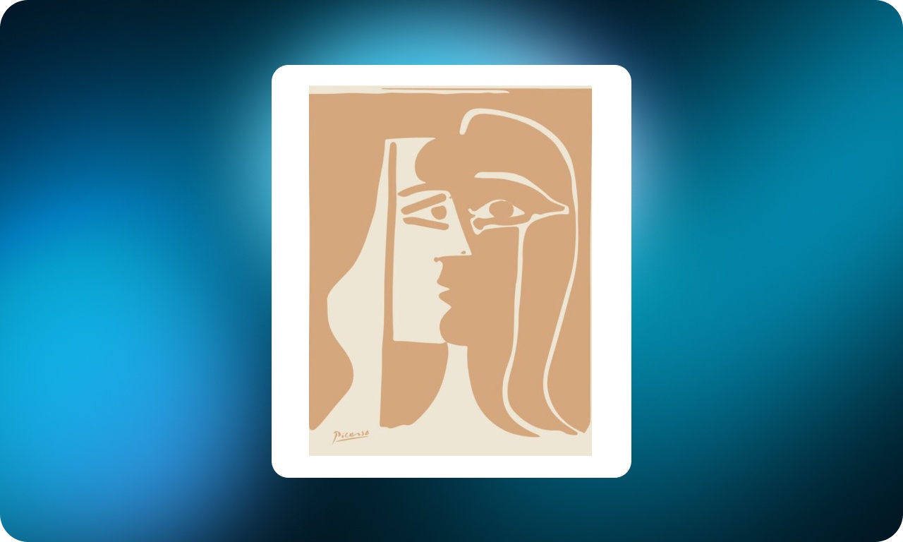 В картине Пикассо