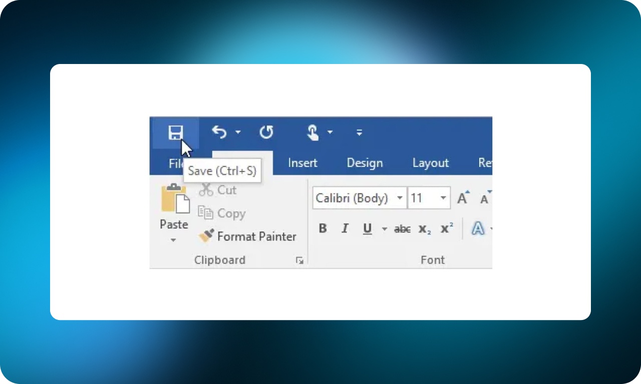 Дискета, как значок сохранения