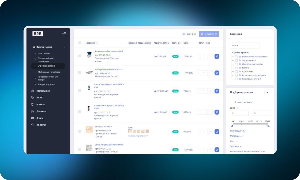 Группы элементов также можно выделять с помощью цвета или фона