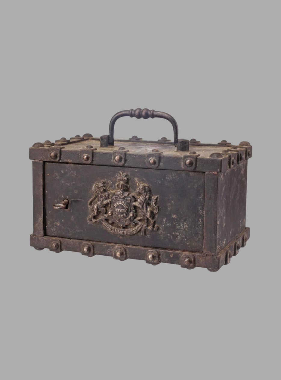 Швейцарский мини-сейф, 19 век