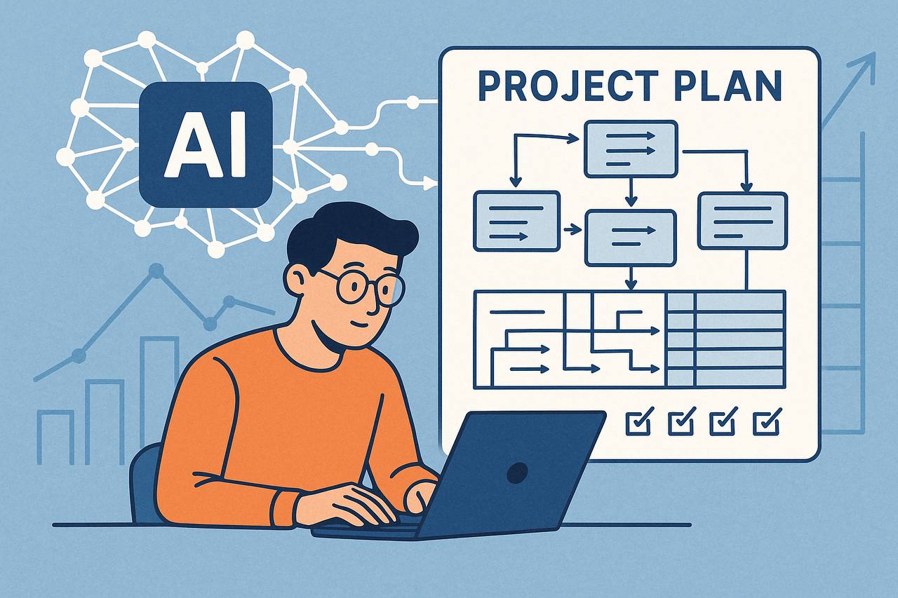 Как нейросети помогают ускорить создание плана проекта - 1 Как нейросети помогают ускорить создание плана проекта - 1