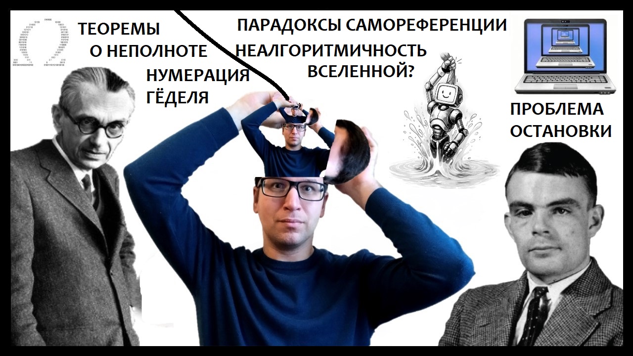 Теоремы Гёделя, Тьюринга и Хайтина – доказательства неалгоритмичности Вселенной и неполноты физических теорий? - 1
