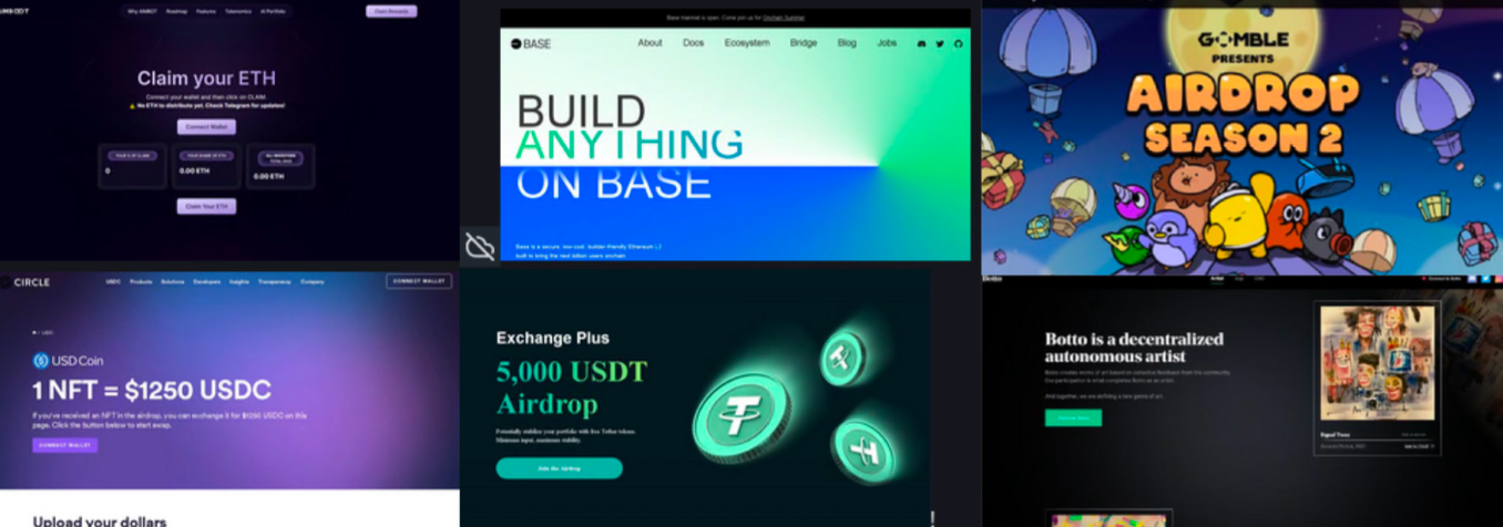  Каталог интерфейсов фишинговых сайтов, сгенерированных через ИИ