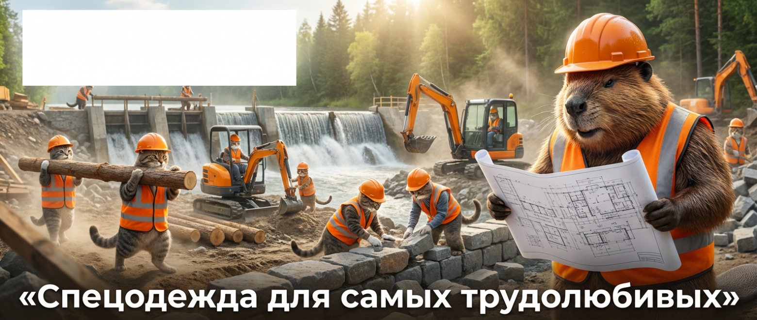 Концепция с бобрами и котами (все любят животных)