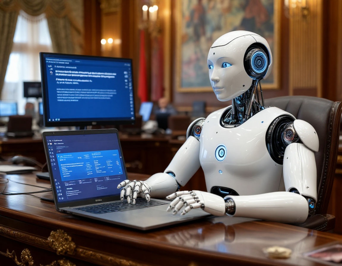 Будем считать, что он водит пальцем по тачпаду, демонстрируя нам экран