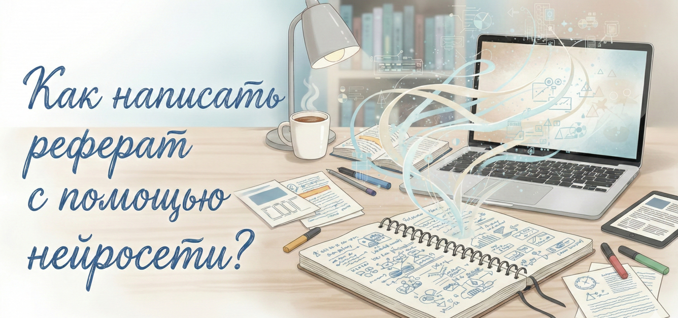 Как написать реферат с помощью нейросети: ТОП-9 ИИ для генерации учебных работ - 1 Как написать реферат с помощью нейросети: ТОП-9 ИИ для генерации учебных работ - 1