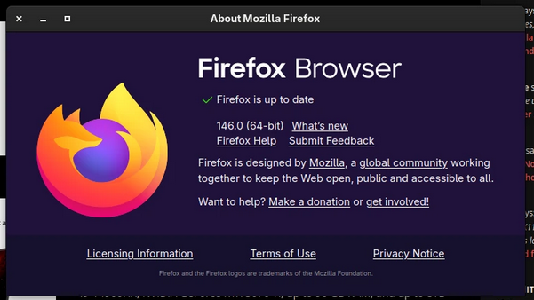 Вышел Firefox 146.0 - 1 Вышел Firefox 146.0 - 1