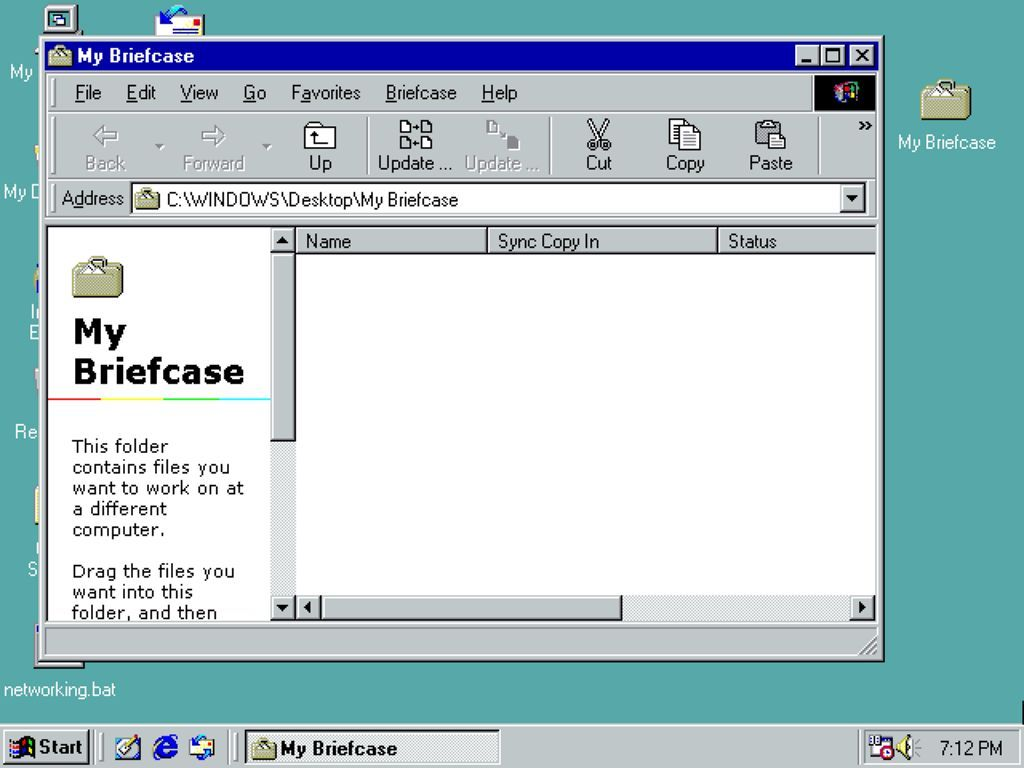 «Портфель» в Win 95. Источник: https://www.howtogeek.com
