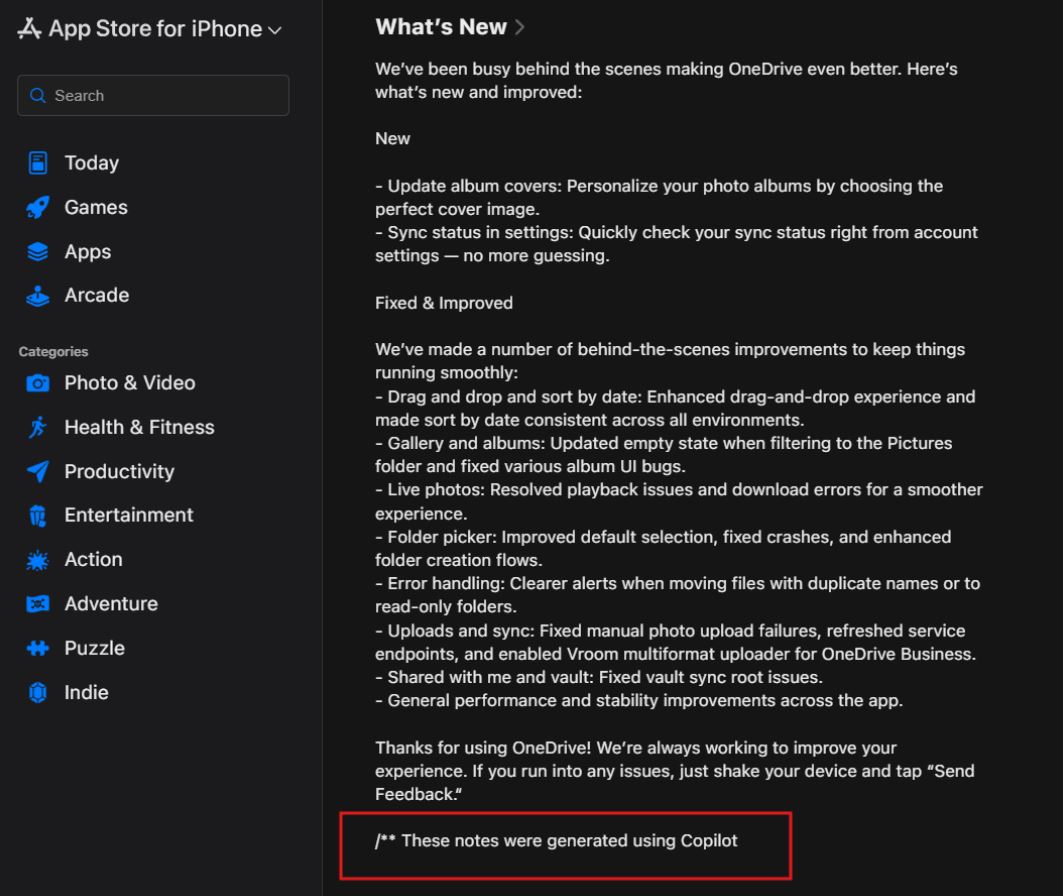 Приложения Microsoft для iPhone незаметно продвигают Copilot бесплатно - 2