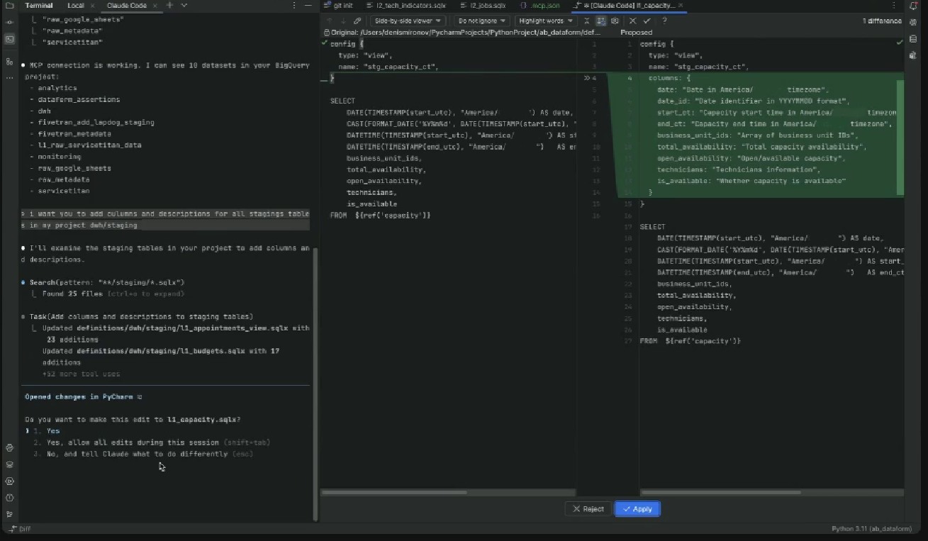 Строим витрину данных с Claude через MCP - 7