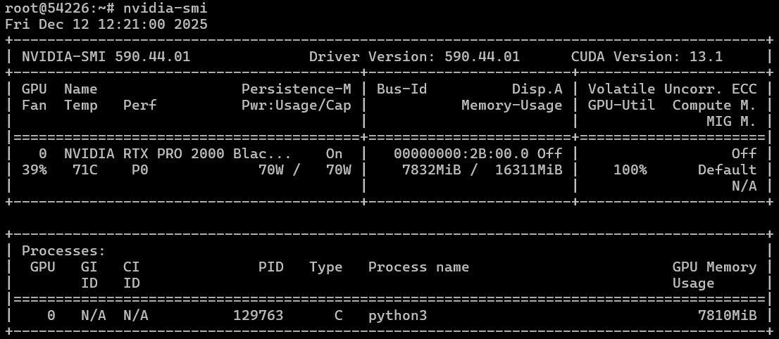 NVIDIA RTX PRO 2000 Blackwell. На что способен «младшенький GPU» нового семейства профессиональных карт NVIDIA - 12 NVIDIA RTX PRO 2000 Blackwell. На что способен «младшенький GPU» нового семейства профессиональных карт NVIDIA - 12