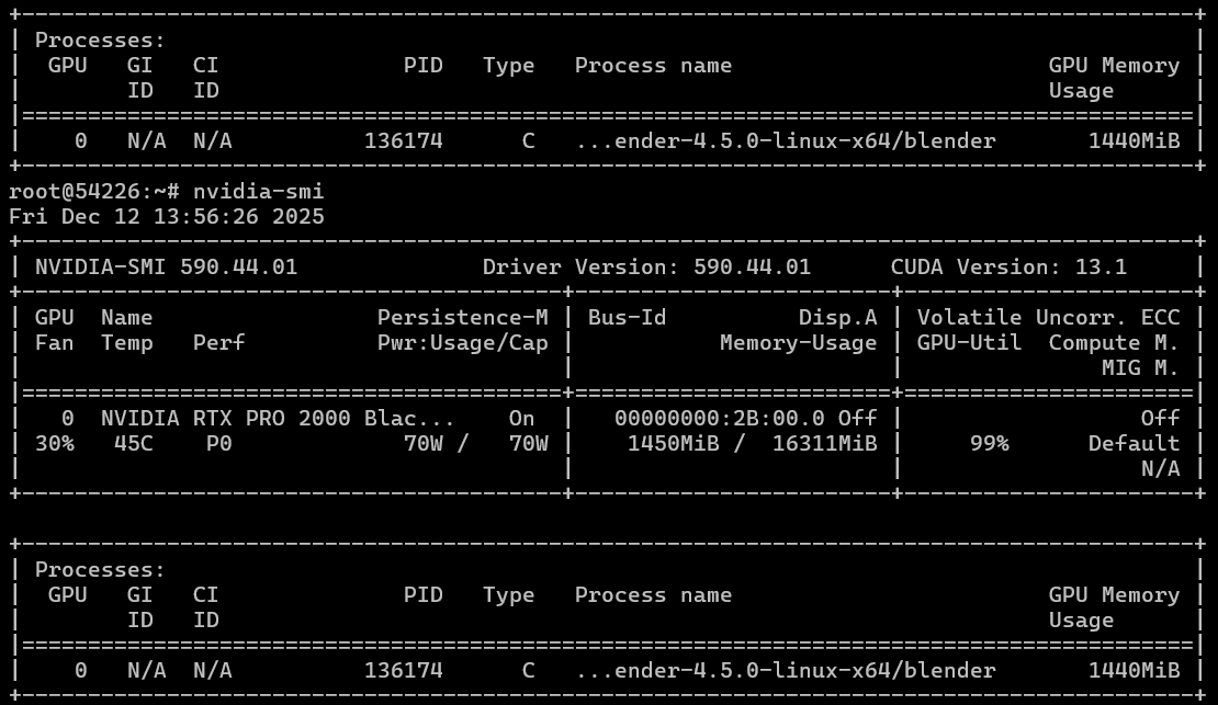 NVIDIA RTX PRO 2000 Blackwell. На что способен «младшенький GPU» нового семейства профессиональных карт NVIDIA - 18 NVIDIA RTX PRO 2000 Blackwell. На что способен «младшенький GPU» нового семейства профессиональных карт NVIDIA - 18