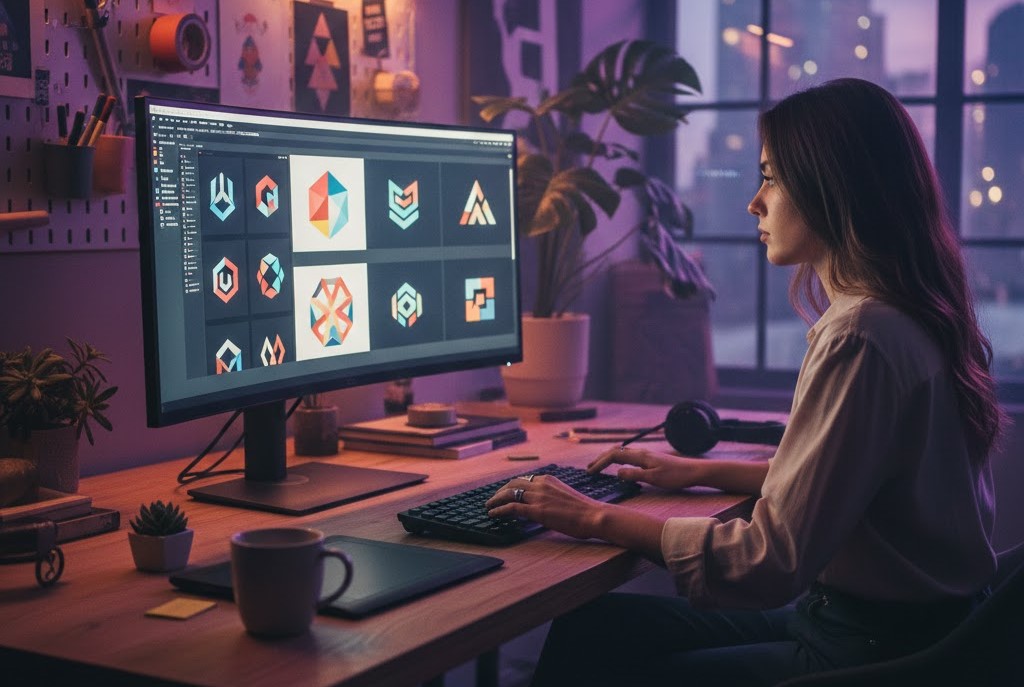 Эффект «размытых хвостов» и ретро-вайб: 5 основных трендов в дизайне логотипов 2025 года - 1 Эффект «размытых хвостов» и ретро-вайб: 5 основных трендов в дизайне логотипов 2025 года - 1