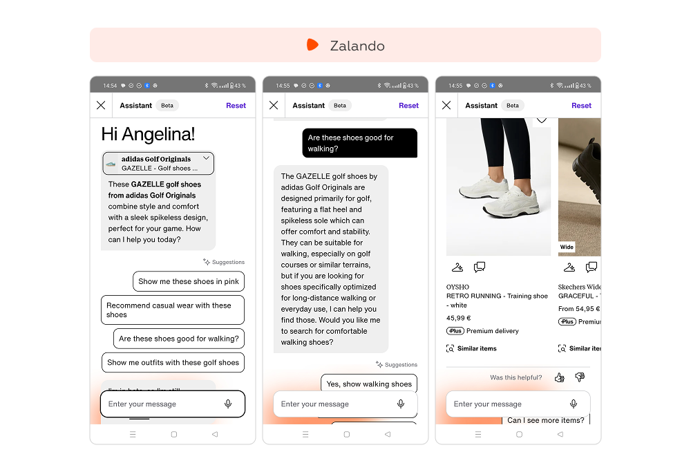 Zalando: AI-ассистент для выбора