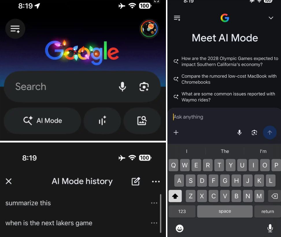 На главной странице поиска Google появилось меню «Плюс» - 3