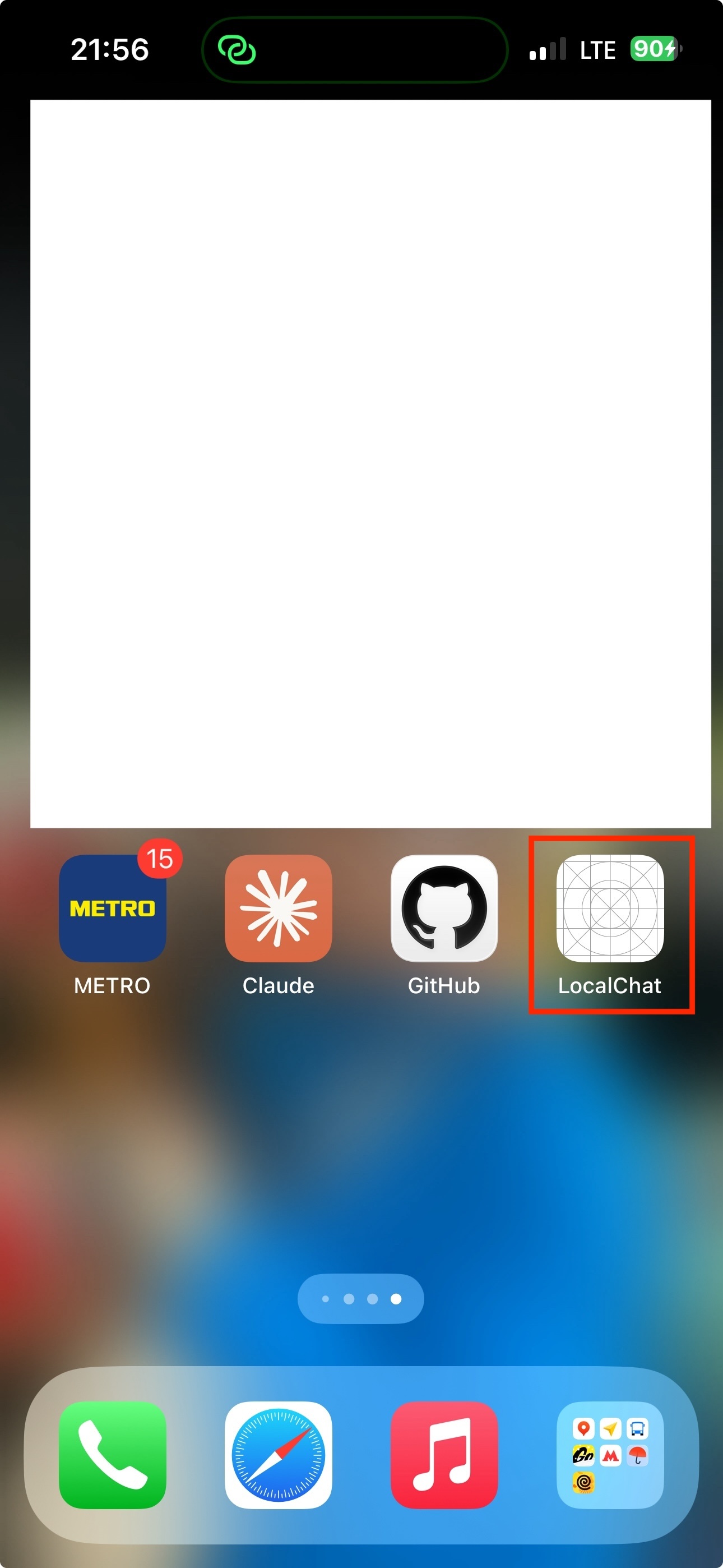 Часть 9: Результаты. Как выглядит приложение на рабочем столе iPhone?