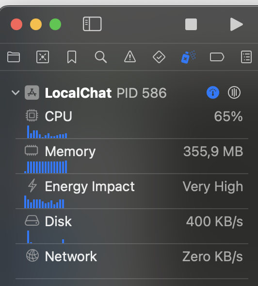Часть 9: Результаты. Замеры производительности во время генерации ответа.