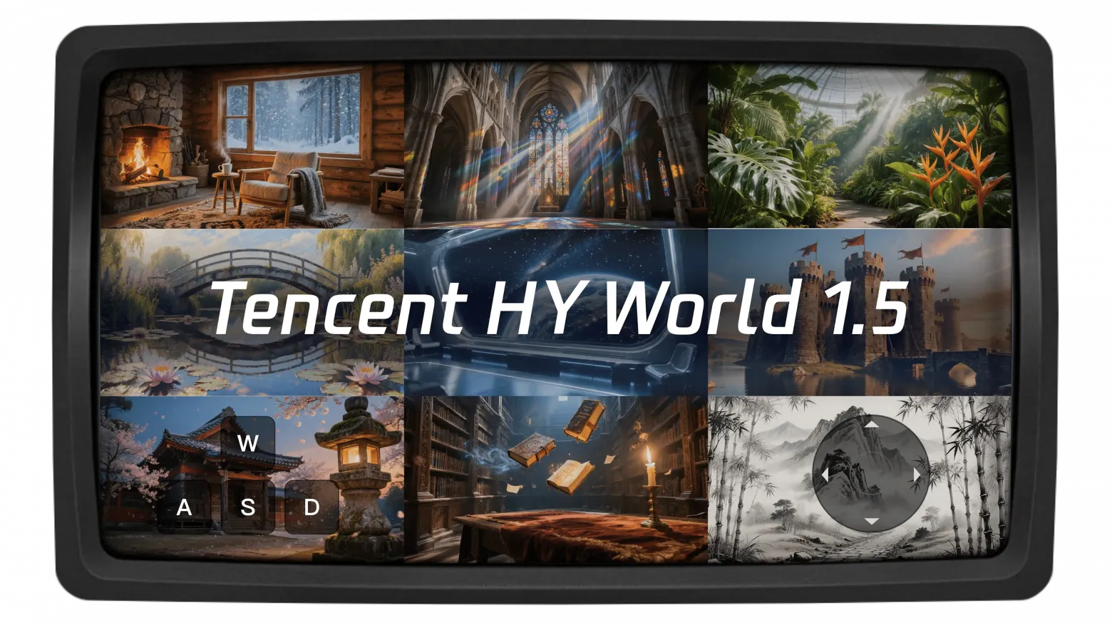 Tencent открывает HY World 1.5 — модель для создания интерактивных 3D‑миров в реальном времени - 1 Tencent открывает HY World 1.5 — модель для создания интерактивных 3D‑миров в реальном времени - 1