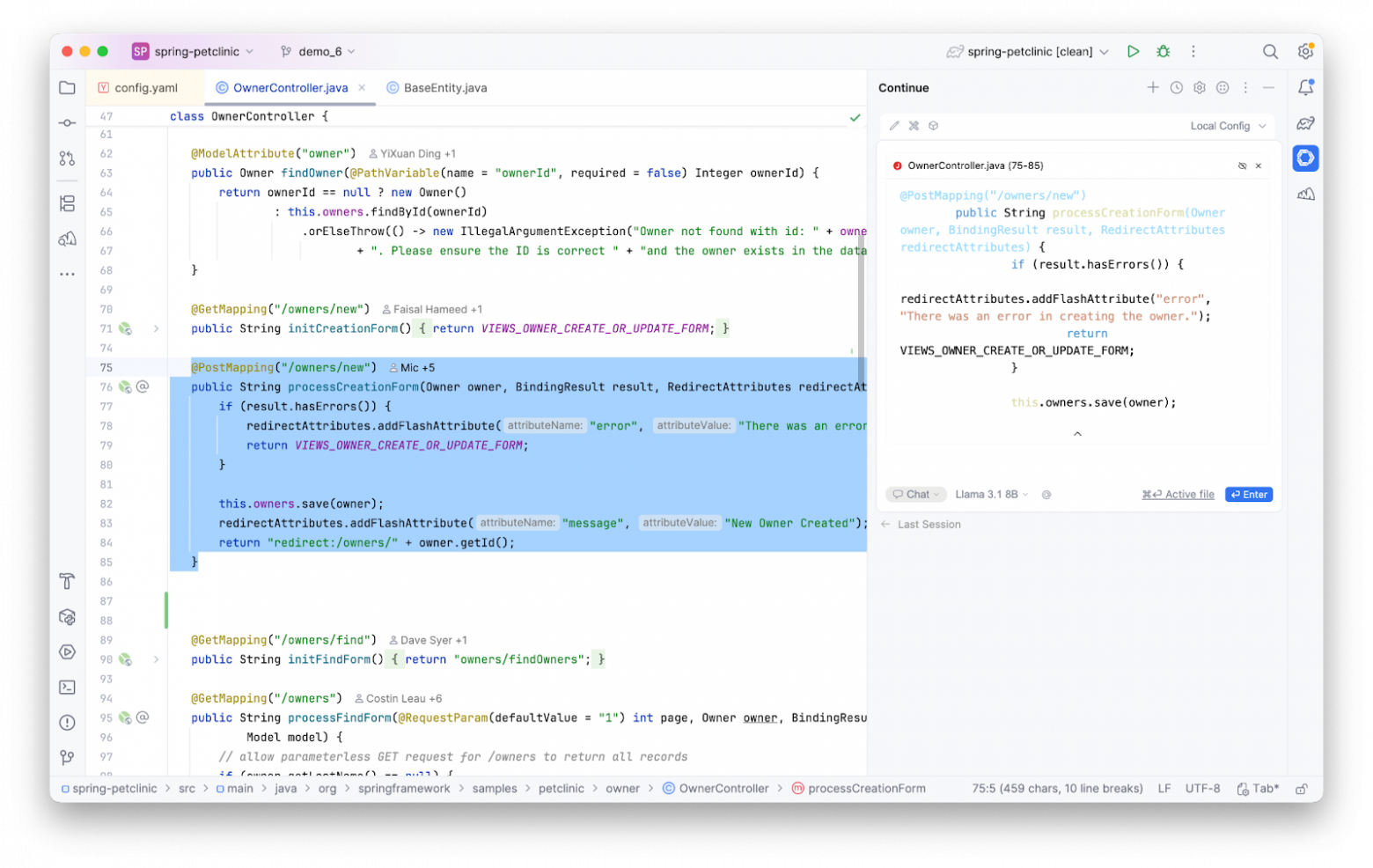 Настраиваем ИИ-помощника бесплатно и без вендорлока в IntelliJ IDEA, GoLand, WebStorm, OpenIDE и GigaIDE - 6 Настраиваем ИИ-помощника бесплатно и без вендорлока в IntelliJ IDEA, GoLand, WebStorm, OpenIDE и GigaIDE - 6